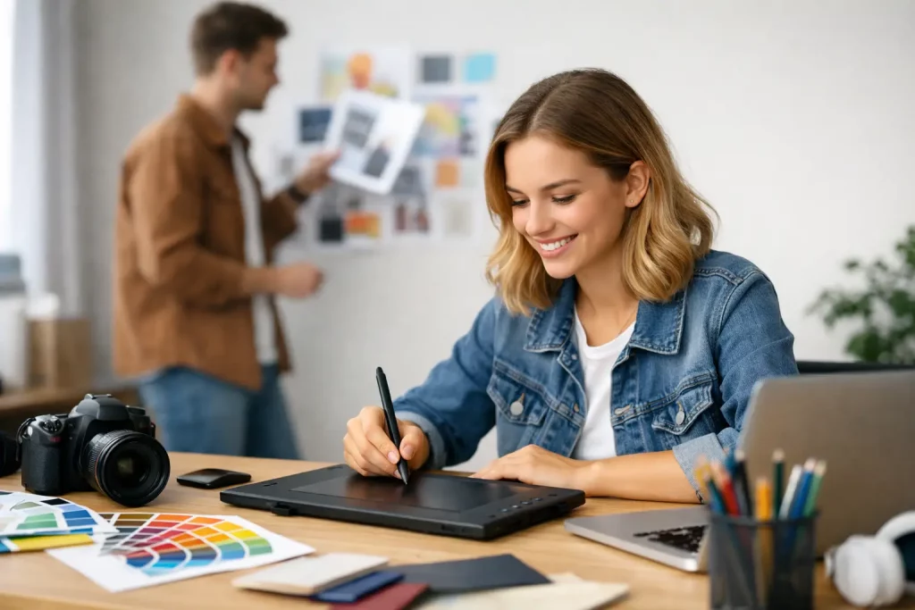 Ausbildung Grafikdesign und Werbung starten