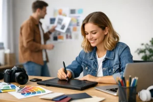 Ausbildung Grafikdesign und Werbung starten