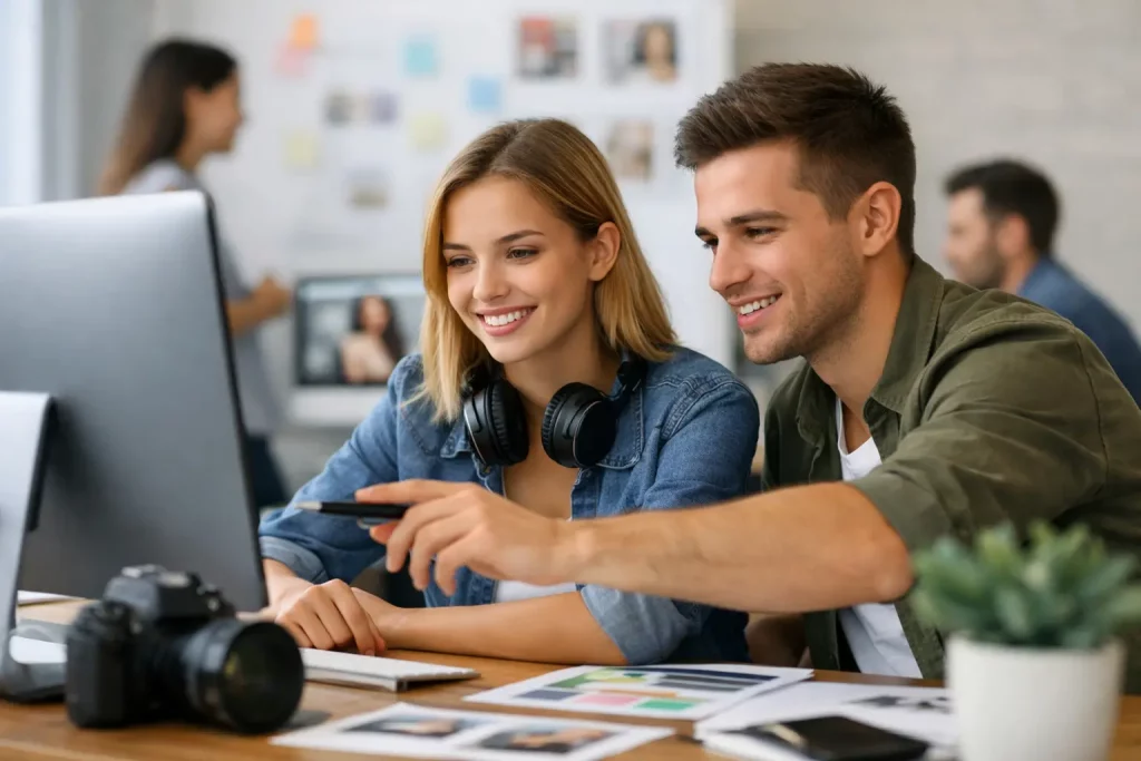 Deine Ausbildung in Werbung in zwei Jahren