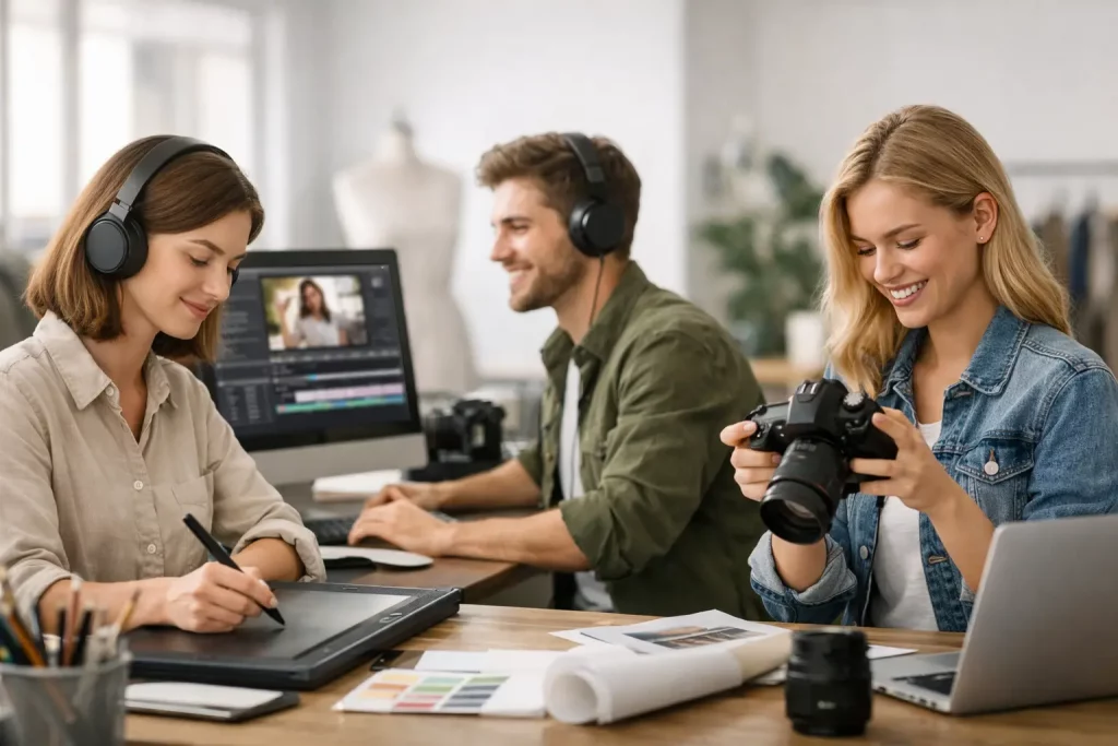 Kreativberufe mit Ausbildung für deinen Start
